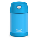THERMOS FUNTAINER Insulated Food Jar, 16 Ounce, Kid Friendly Food Jar, Electric Blue