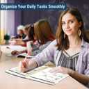 2026 Planner, Weekly and Monthly Planner for Women, January 2026 - December 2026, Hardcover 2026 Calendar Planner Book with Tabs, Inner Pocket, Spiral Bound, Perfect for Office Home School Supplies - A5 (6.3" x 8.5"), Rustic Bloom