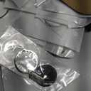 Yinkin 150 Pcs Employee Appreciation Gifts Bulk Thank You Keychains for Coworkers Teams Volunteers Appreciation Keychain (Silver)