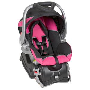 BABYTREND Pink Baby Car seat 18"by14"by28"
