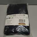 Spooktacular Creations Women's Black Bustle Skirts Long Tulle Tutu Skirt Elastic Overskirt for Halloween Cosplay Party