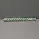 MAYPLUSS Christmas Diagonal Stripe Gift Wrapping Paper - 17 Inch X 33 Feet - Classic Green and Luxury Gold Foil Crafty Stripe Gift Wrap for Holiday Wedding, Birthday Party Showers and Scrapbooking