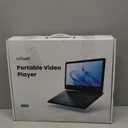 ieGeek 15.9" Portable DVD Player with 14.1" Swivel Screen, HDMI Input, 6-Hour Rechargeable Battery, Region Free, USB/SD Playback, Ideal Gift for Seniors, Kids and Travel, Black