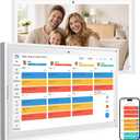 15.6 Inch Digital Calendar Touchscreen, Smart Family Electronic Calendar & Wall Planner with Schedule, Chore Chart, Meal Planner, Tasks, Wall & Desk Display, Digital Picture Frame Mode, 15.6 Large Screen