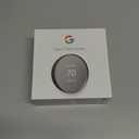 Google Nest Thermostat - Smart Thermostat for Home - Programmable Wifi Thermostat - Charcoal