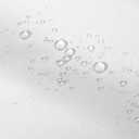 ALYVIA SPRING Extra Long Fabric Shower Curtain Liner Waterproof - 72" x 84", Soft & Lightweight XL Shower Curtain with Magnets, Machine Washable - 72x84, White