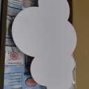 Cloud Lights - Nursery Decor Cloud Lamp, Rechargeable Baby Lamps with Remote, Hanging Lamp for Nursery, Kids Night Light with Timer & Touch Control (White)