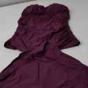 Women's Ruched Square Neck Tankini Set Two Pieces Ruched Tummy Control Suimsuit with Mid Waist Briefs (XX-Large, Purple)
