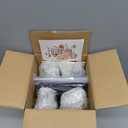 Demi's Home 25.4 oz 750 ml Glass Coffee Syrup Dispenser for Coffee Bar - 4 Pack - Comprehensive Label Set &  oz Pumps Included