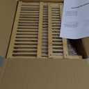 Bamboo Dish Drying Rack with Utensil Holder, 2 Tier Collapsible Dish Rack for Kitchen Counter, Large Folding Drying Holder, Dish Drainer, Kitchen Organizers and Storage