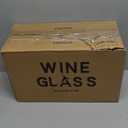 Wine Glasses Set of 12, 12oz Clear Red/White Wine Cup, Long Stem Wine Glasses for Party, Wedding and Home