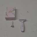 Neck Face Beauty Device, Skin Care Face Massage,3 in 1 Facial Massager Sculpting Tool with Thermals, Vibration (White)