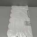 Scalloped Felt Bulletin Board 36 x 24 Inches Foldable Beige Pin Cork Board Alternative for Wall, 3' x 2' Trifold Picture Vision Self Adhesive Bulletin Decorative