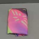 HOUHUANG Anime Neon Tapestry - 59x59 Inches Large Wall Hanging for Room Decoration, Glow-in-the-Dark Trippy Boho Style with Blacklight Effects, Perfect for Bedroom and Custom Tapestry Lovers (Hell girl)