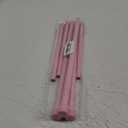 AIZESI Spring Tension Rods Adjustable Tension Curtain Rod Small Tension Rod No Drilling Expandable Spring Loaded Curtain Tension RodPink,26" to 39"-3Pcs)