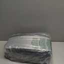 Axiniu 40L Capacity Rear Bike Rack Bag, Hard Shell Bike Rack Bag, Bikes Trunk Bags, Ebike Battery Bags, Multifunction Large Pannier for Bicycle, Bicycle Backpack for Ebike, Travel, Commuting, Black