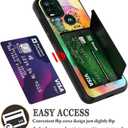 for Moto G Stylus 5G Case,Wallet Case Hidden Card Slot Holder Shockproof TPU and PC Dual Layer Protective Case Cover for Motorola Moto G Stylus 5G (2021) 6.8",Dream Catcher Pattern