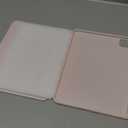 SIWENGDE Case for iPad Pro 11 Inch 4th/3rd/2nd Generation 2022/2021/2020 with Pencil Holder [Support iPad 2nd Pencil Charging] Slim Trifold Stand Smart Protective Cover, Auto Wake/Sleep(Light Pink)