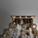 VISOOM Beaded Bracelet Compatible for Apple Watch Band 40mm/38mm/41mm Series 7 SE Series 6/5/4 Women Fashion Cute Handmade Stretchy Watch Strap for iWatch Bands Series 3/2/1 Replacement (Rose Gold)