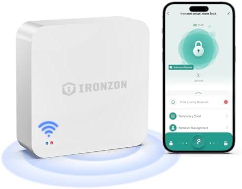 Tuya Gateway for Smart Door Lock -Remotely Control Smart Fingerprint Door Lock via Tuya App-Gateway Smart Hub Compatible - Amazon.com