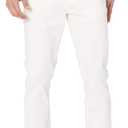 Amazon Essentials Men's Slim-Fit Jeans (30"W x 29"L, Bright White)