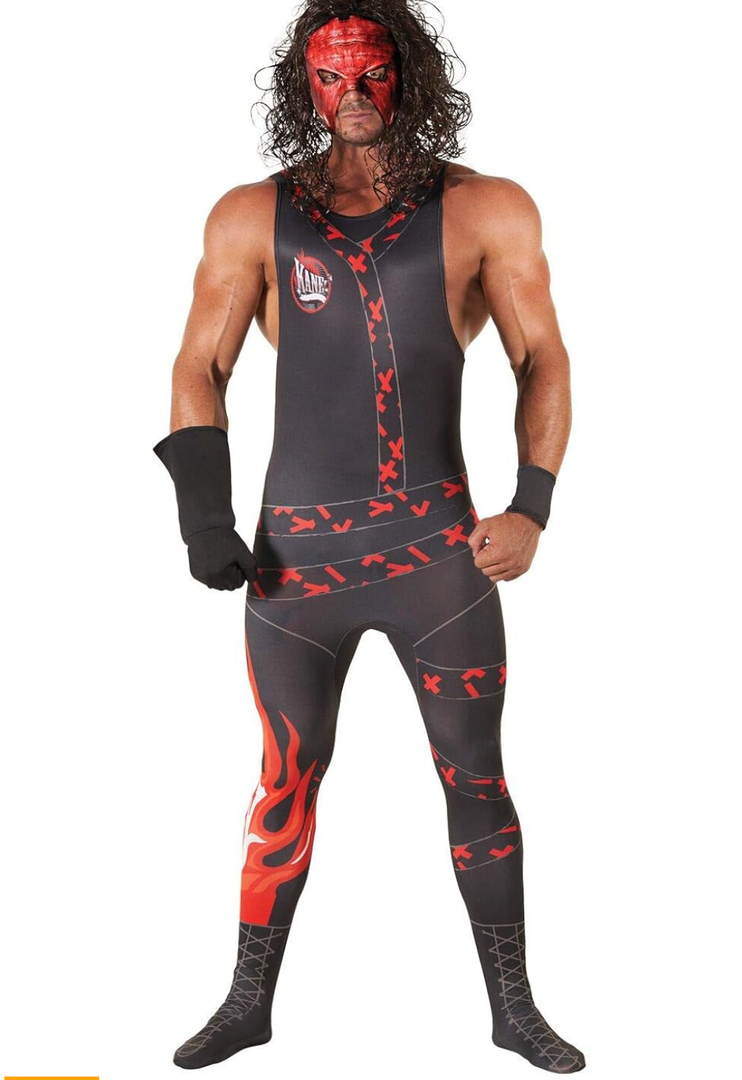 Morph Kane WWE Costume - Adult Men's Kane Mask
XL