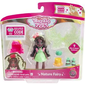 3 Nature Fairy Fashion Doll - 1 Figure with 9 Fashion Accessories - Virtual Item Code Included - Series 2 - Ages 5+