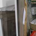 Shintenchi Cat Littler Box Enclosure, Litter Box Furniture Hidden with Removable Divider, Cat House with End Table, Grey