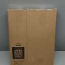 MAYFAIR 1844BNA 000 Toilet Seat with Brushed Nickel Hinges will Never Come Loose, ELONGATE, White - Brushed Nickel