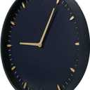 Clock 20 Inch (50cm) Wall Clock, Silent Non Ticking Battery Operated Movement, Home/Wall Decor, Easy to Read, Decorate Bedroom/Living Room/Office