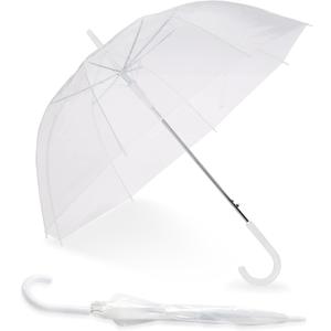 Home-X Clear Bubble Umbrella - Wind-Resistant, Durable Wedding Umbrella - Sturdy Bubble Design, Won't Flip Inside Out - For Men and Women - 1 Pack