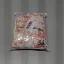 Women Floral Corset Dress Halter Neck Low Cut Bustier Lace Midi Dress Flowy Pleated Hem Long Sundress with Pockets Size S