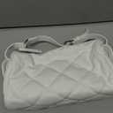 TOPEAST Quilted Crossbody Bags for Women with Coin Purse, Vegan Leather Crossbody Bag, Small Purse with Adjustable Strap