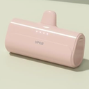 UPEB Small Portable Charger for iPhone 5000mAh 1 Pack with Built in Cable, MFi Certified Compact Power Bank Cordless External Battery Pack for All iPhone Series 14/13/12/11/XR/X/SE/8/7/6 Pro Max (Pink)