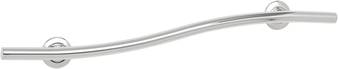 Seacrhome 48 inch Bathroom Wave Grab Bar Polished Finish