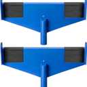 2 Pcs 17 Inch Gutter Ladder Safety Rest-Non-Slip Gutter Guard Ladder Stabilizer-Ladder Safety Helper for Gutters and Roof Safety Protection