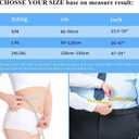 3.0 LSO Back brace for lower back with Maximum Decompression Plate&Comfort Curve Back Support New Added with Foam Pad,Dual Pulley System Lumbar Support Belt for Lower Back Pain Relieve,Pre and Post Spine Surgery
