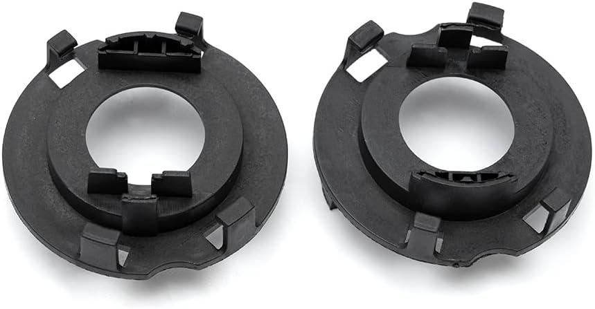 2Pcs H7 LED Headlight Bulb Holder Retainers Adapter for Hyundai Tucson Ioniq Elantra GT H7 HID Headlight Bulb Spacer Holder Clip Retainers