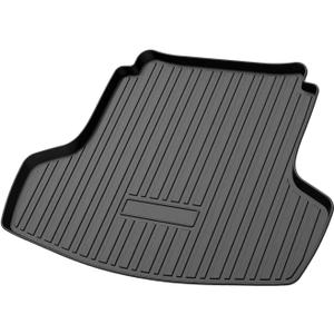 Cargo Liner for 2021-2025 KIA K5 - Black TPE All Weather Heavy Duty Waterproof Rear Cargo Tray Trunk Floor Mat Protector