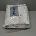 BEDLORE Waterproof Mattress Protector, King Size Noiseless Mattress Pad with Deep Pocket 6"-18" Depth, Soft Breathable Bed Mattress Cover Washable for Home, Bedroom, Hotel (White)