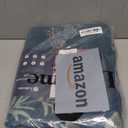 Lahome Floral Machine Washable Rug, 3x5 Rug Non Slip Soft Bedroom Rugs for Entryway Dorm, Ultra-Thin Boho Rugs for Living Room Stain Resistan Throw Carpet for Nursery Entrance, Navy Blue