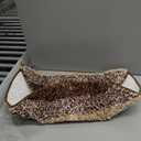 Arotive Microfiber Bathroom Rugs, Shaggy Soft and Absorbent Bath Rug, Non-Slip, Thick Plush Machine Washable Dry Bath Mats for Bathroom, Tub and Shower, 24x24, Brown, Round