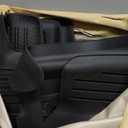 Floor Mats for Toyota Tacoma 2024 2025 - Bestview Double Cab Floor Mats fit Front&Rear Row, 3PCS All Weather Floor Liners Car Mats with TPE Trucks Mats/Tacoma Accessories(Not fit Hybrid), Black