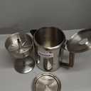 Percolator Pot Stainless Steel Camping Coffee Pot-NO Aluminum or Plastic Camping Coffee Pot Stovetop (9 cup)