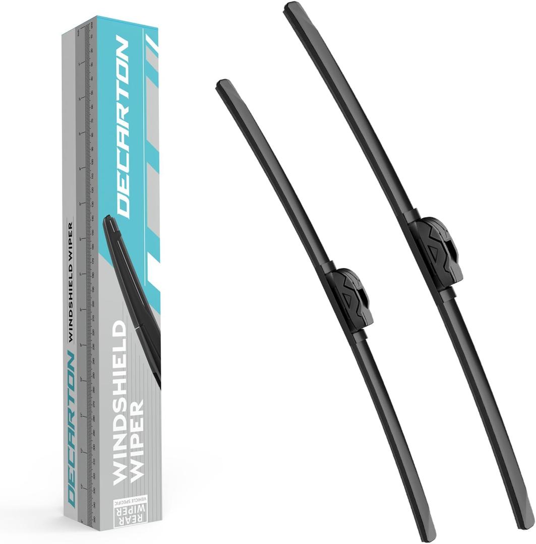 Windshield wiper blades for 2019-2023 Kia Forte Replacement for all-season front wiper blades