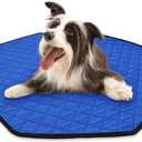 Dog Playpen Mat Pee Pad for Puppy Cat Octagon Shape Non-Slip Washable Whelping Pads Leakproof Potty Training Pads Reusable Absorption Pet Cage Liner (Octagon 45 inches)