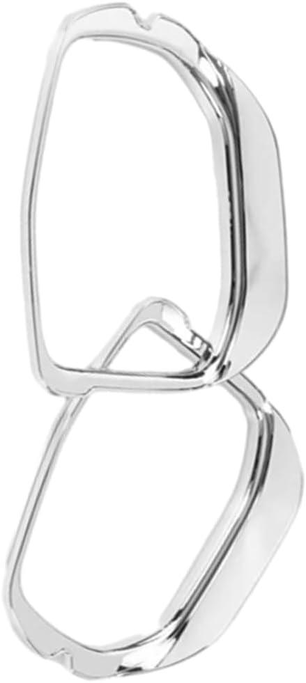 Car Side Door Rearview Mirror Cover Trim Rain Eyebrows Frame Shield Chrome Silver, Compatible with Honda CRV 2023, Side Mirror Rain Eyebrow Guard