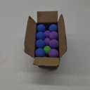 30 Pcs Colourful Mini Soft Foam Balls Assorted Lightweight Mini Play Balls Sponge Balls for Crafts Birthday Party Favors Bag Gifts Fillers Carnival Prizes Gift for Classroom (Colourful)