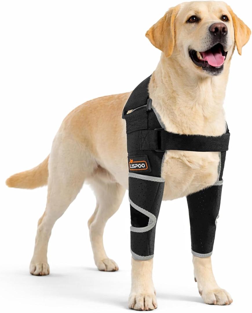 Dog Elbow Brace for Shoulder & Front Leg, Canine Elbow Wrap for Shoulder Dislocation, Pressure Sores, Elbow Injury and Loss of Stability from Arthritis-XL Size
