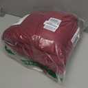 Queen Comforter Set - 7 Pieces Bed in a Bag Queen Size, Luxury Comforter Set with Sheets for All Season, Bed Set with Comforter, Flat Sheet, Fitted Sheet, Pillowcases & Shams, Burgundy